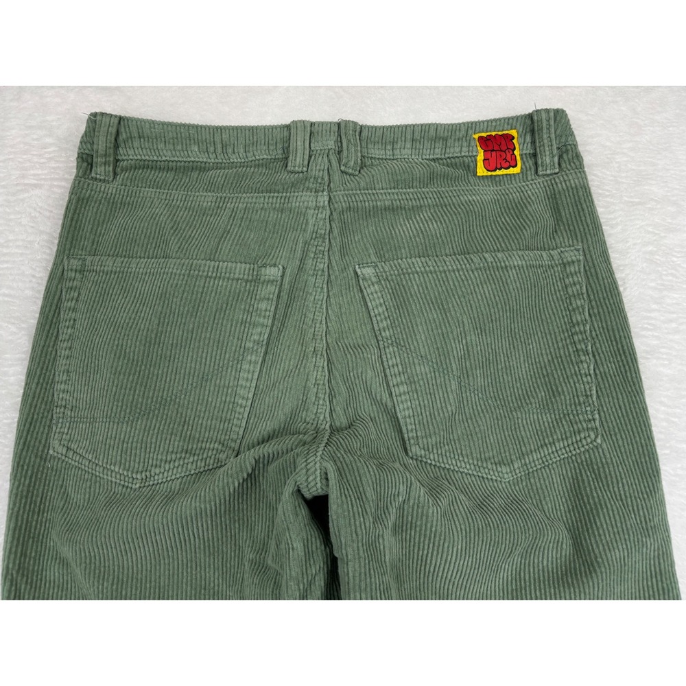 Empyre Mens 32x29 Sage Green Corduroy Loose Fit Skate Pants Streetwear - Picture 6 of 9